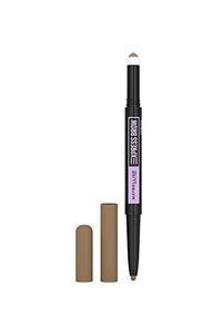 Maybeline New York Express Brow Satin Duo Çift Taraflı Kaş Kalemi  01 Açık Ton