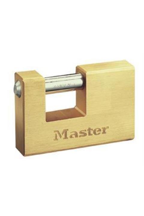 Master Lock Yatay Kilit Masif Pirinç 85 Mm