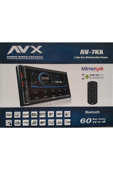 AVX Albea Uyumlu Double Teyp + Çerçevesi Usb+bluetooht+çift Amfi Çıkışlı