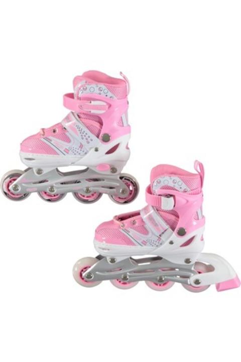 CAN OYUNCAK Can Ayarlanabilir Alıştırma Pateni (pembe)