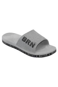 Brn Home Unisex Gri Kaymaz Taban Terlik