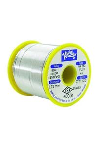 ATAELEKTRONİK Orjinal Yerli Üretim Yarım Kg Kurtel 60/40 0.75 Mm Lehim Teli 500 Gr 0,75mm 500 Gıram 500 Gram