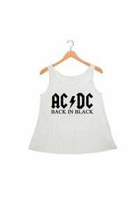 Alfa Tshirt Ac -dc Bayan Atlet Standart Kesim