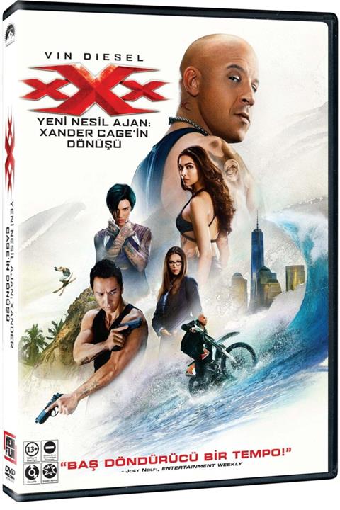Yeni Film Dvd Yeni Nesil Ajan: Xander Cage'In Dönüşü