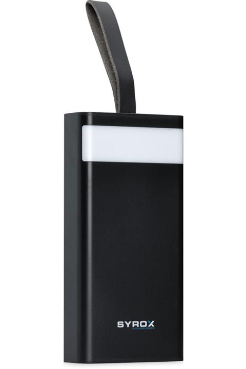 Syrox Pb115 30000 Mah Led Ekranlı Siyah Powerbank