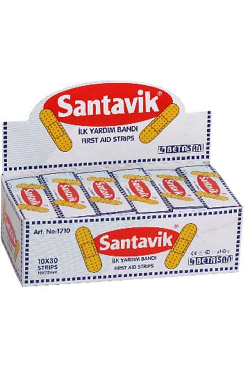 Santavik Bez Yarabandı 30'lu Paket 300 Adet