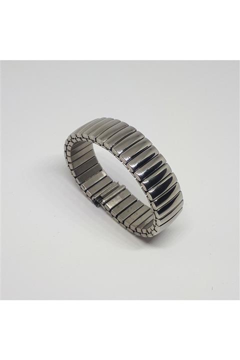 atasaat 18mm Yaylı Metal Saat Kordonu