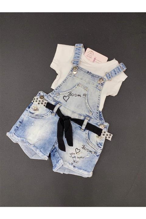 Escabel Kız Çocuk Salopet