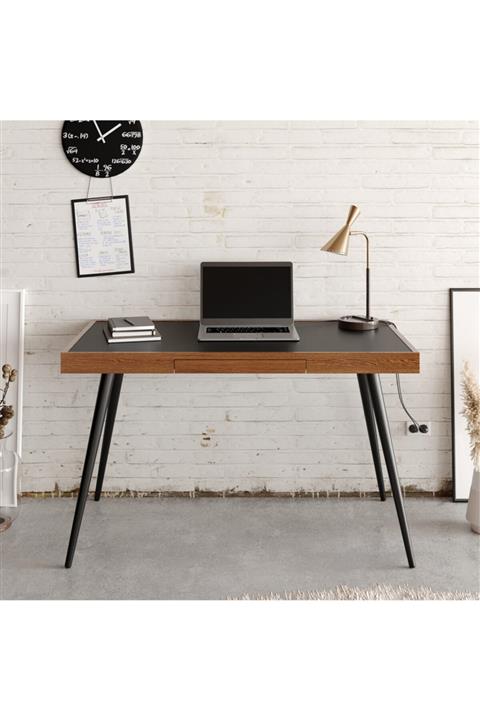 Versa Home Vanta Ahşap Çalışma Masası 100cm