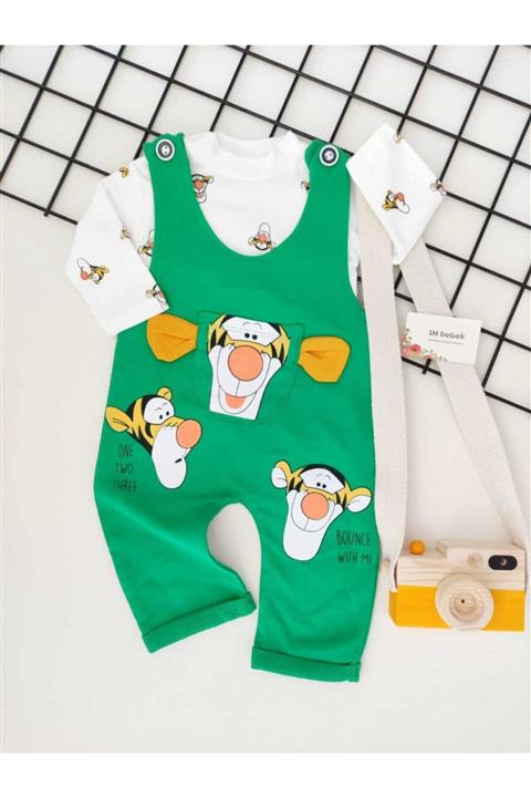 sm bebek Yeşil Erkek Bebek Slopet Takım