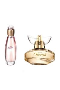 AVON Celebre Edt 50 Ml Kadın + Cherish Edp 50 Ml Kadın Ikili Set