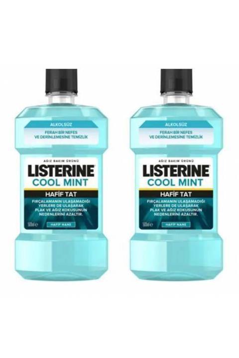 Listerine Cool Mint 250ml 2 Adet Ağız Gargarası