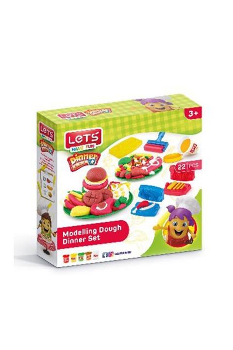 Lets Oyun Hamuru Yemek Ziyafeti Seti L8495