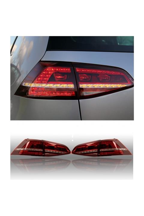 X POWER TUNİNG Vw Golf 7 2013.2016 Mk7 Uyumlu Taiwan R Ledli Arka Stop