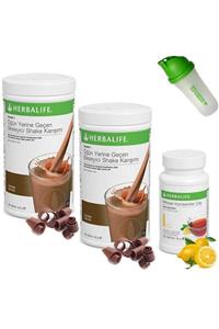 Herbalife Shake Çikolata 2 - Çay Limon - Shaker