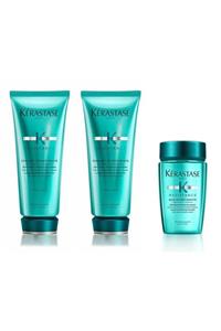 Kerastase Fondant Extentioniste Saç Uzatan Krem 200ml X 2 + Extentioniste Seyahat Boy Şampuan 80 Ml