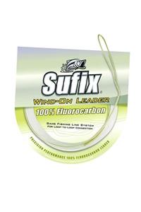 SUFIX Wind-on Fluorocarbon Leader Misina - 200lb 10mt - 200lb - 91kg