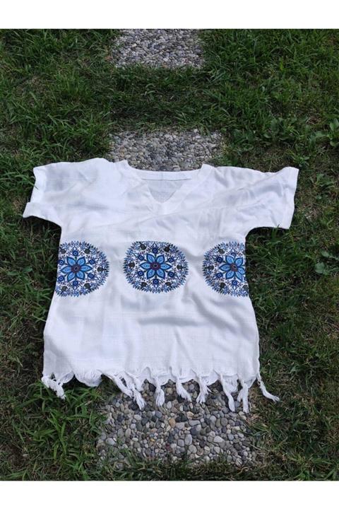 EOS PESHTEMAL Eospeştemal Bambu Plaj Elbisesi