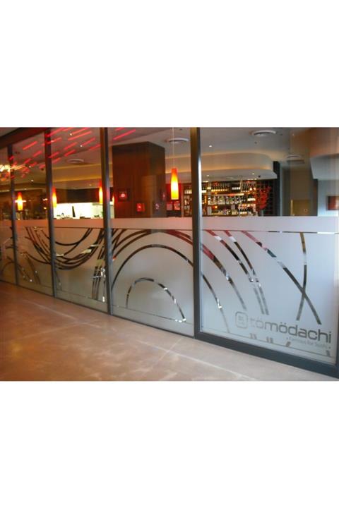 AYCEDİSPLAY Buzlu Cam Dekor Folyosu 122 cm x 1 m