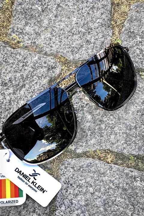 Daniel Klein %100 Polarize-uv400 Korumalı Siyah Erkek Güneş Gözlüğü