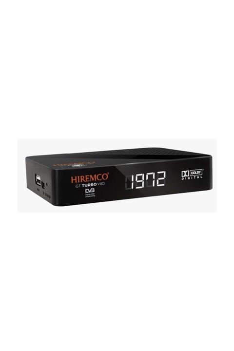 Hiremco 2021 Model Gt Turbo V8d Hd Uydu Alıcı - Open Tv Ve Ccam