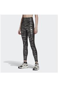 adidas By Stella Mccartney Training Metallic Print Kadın Tayt