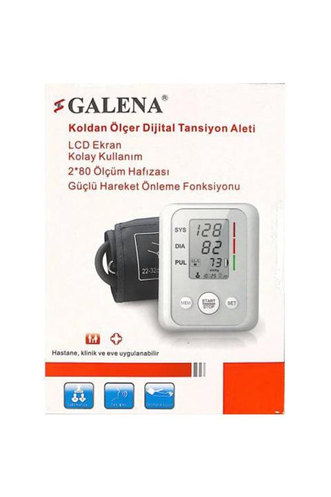 Galena Türkçe Konuşan Ab-503 Koldan Ölçer Dijital Tansiyon Aleti