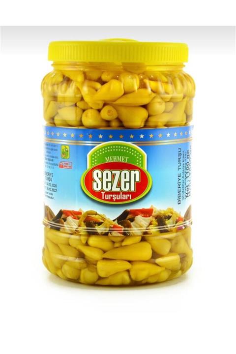 MEHMET SEZER TURŞULARI - Has Gedelek Turşuları - Biberiye Turşusu 1100gr