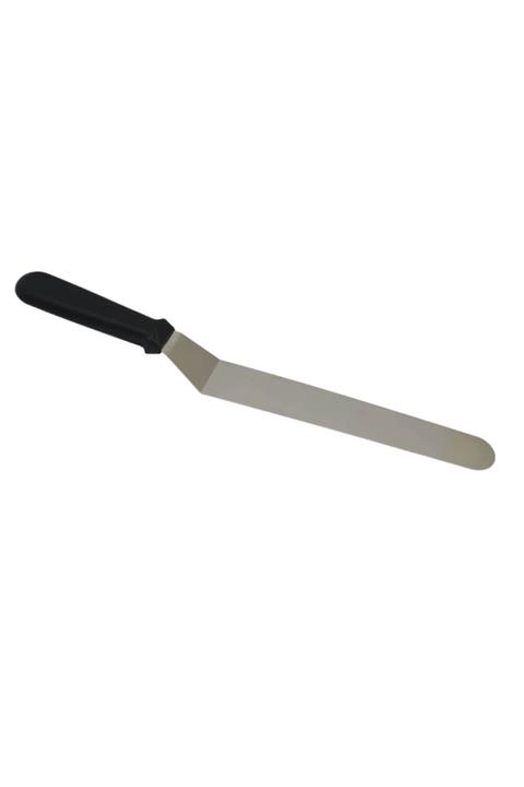 Mutfakkitap Kıvrık Plastik Saplı Spatula 25 cm ky4569-10