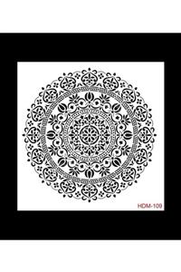 Cadence Mandala Stencil Hdm109 Home Dekor Stencil 25x25