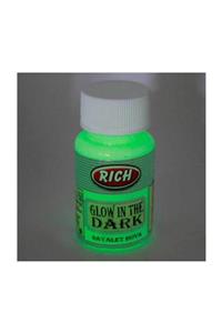 Rich Karanlıkta Parlayan (Glow In The Dark) Hayalet Boya NATURAL YEŞİL