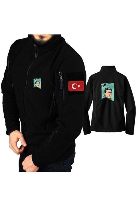 astak Vecihi Hürkuş Taktik Polar /mont Peç'li Bll1017