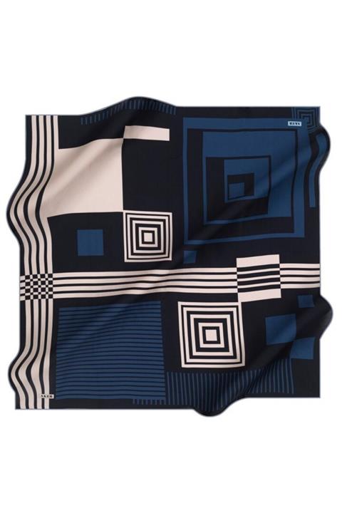 Aker 8359701-322 Ipek Saten Eşarp Kadın 90*90 Ebat