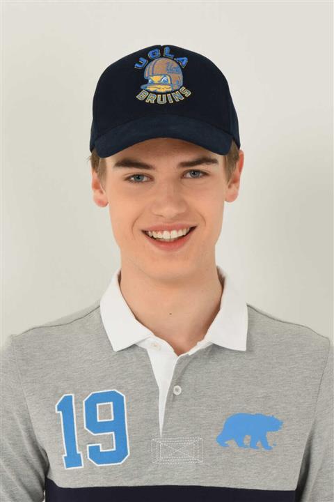 UCLA Anselmo Lacivert Baseball Cap Nakışlı Şapka
