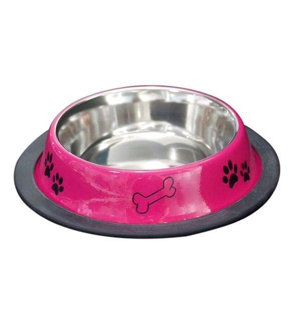 Tommy Çelik Mama Kabı Pembe 8 Oz