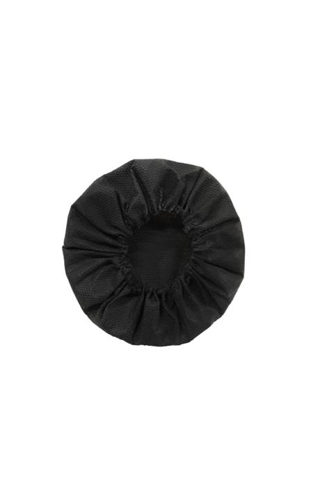 Daytona Siyah Hijyenik Tek Kullanımlık Kulaklık Süngeri Kılıfı Kulaklık Bonesi 7 cm 500 Adet