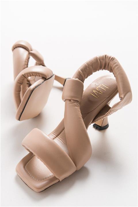 LuviShoes 308 Vizon Kadın Sandalet