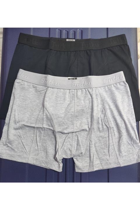 Tutku %100 Coton Likralı 6 Adet Boxer