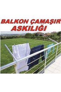 A.G ARSLAN GÜNDOĞDU Paslanmaz Balkon Çamaşır Askılığı Küpeşte Askı