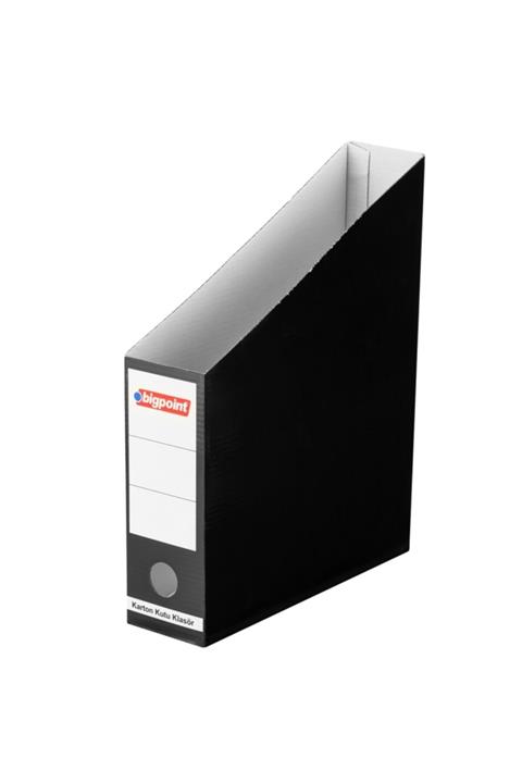 Bigpoint Karton Kutu Klasör Siyah 6 Lı