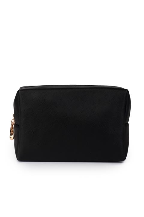 FAMILY Co. Siyah Makyaj Kozmetik Çantası