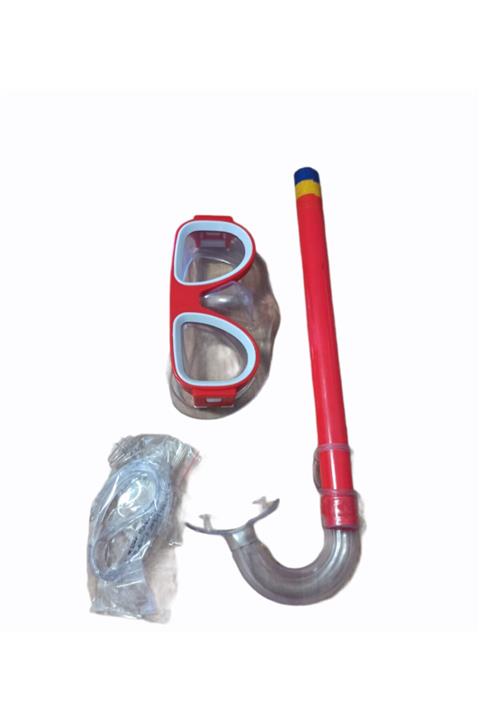 BERMUDA Mask&snorkel Set Kırmızı
