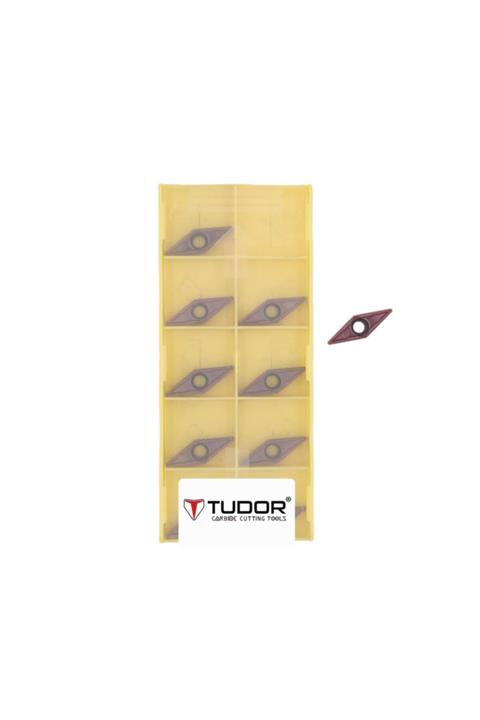 Tudor Carbide Vbmt160408-mv 10 Adet Cnc, Torna, Freze Elmas Uçları