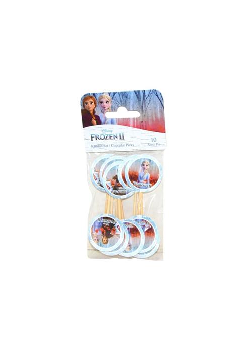 BALONEVİM Ldf2608 Balonevi, Frozen 2, 10 Adet Kürdan