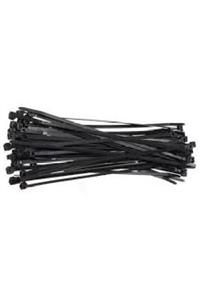 AKSUFEZ (falçata Hediyeli) Plastik Beyaz Cırt Kelepçe 4.8 X 250 Mm 100 Lü Tnr-0381