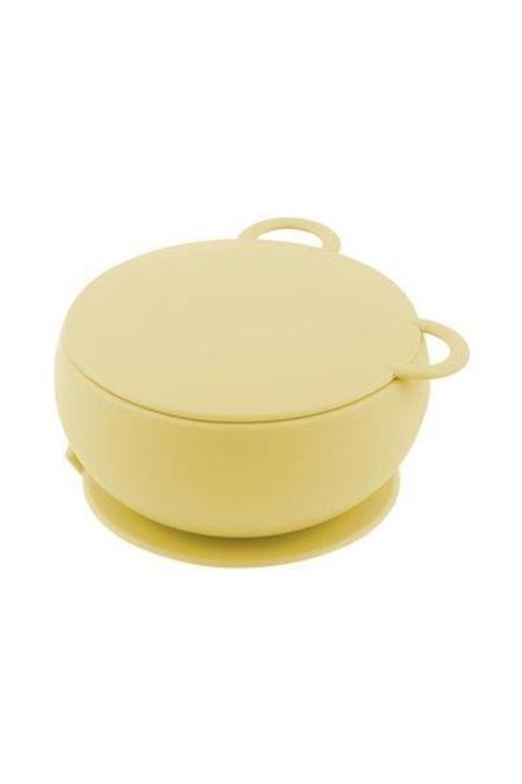 Oioi Boze Vakum Tabanlı Silikon Kapaklı Kase