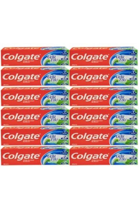 Colgate Üçlü Etki Diş Macunu 50 ml x 12 Adet Üçlü12