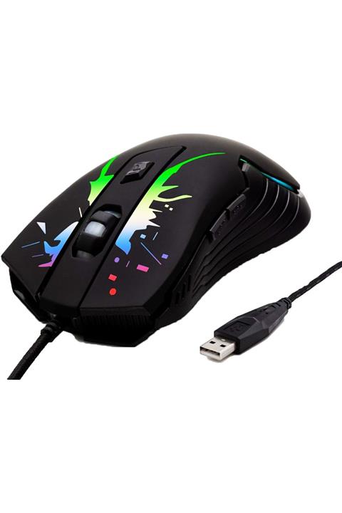 NOVATOR N104 2000 Dpi Oyuncu Gamer Mouse Rgb Ledli