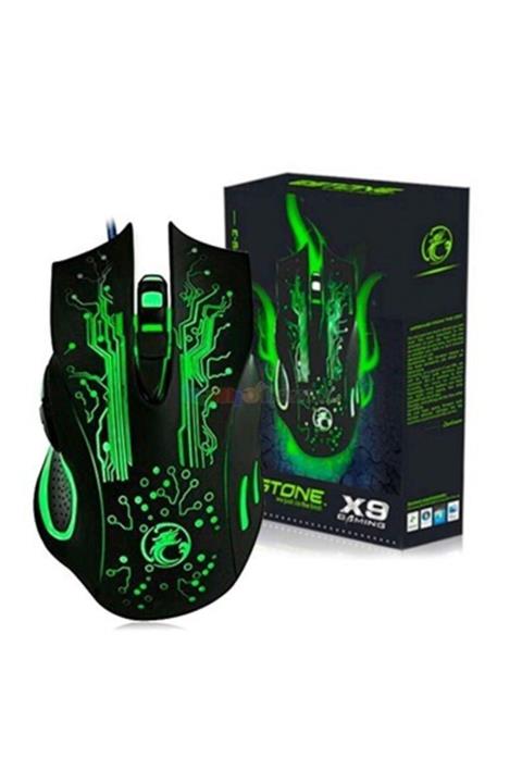 YK Düvenci Ticaret Imice Imıce X9 Gaming Mouse Işıklı Kablolu Oyuncu Mouse