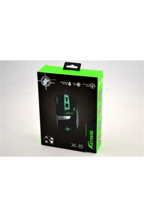 KEYWİN X-5 Led Işıklı Kablolu Oyuncu Mouse